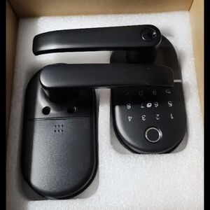 Keypad Smart Door Lever - Matte Black